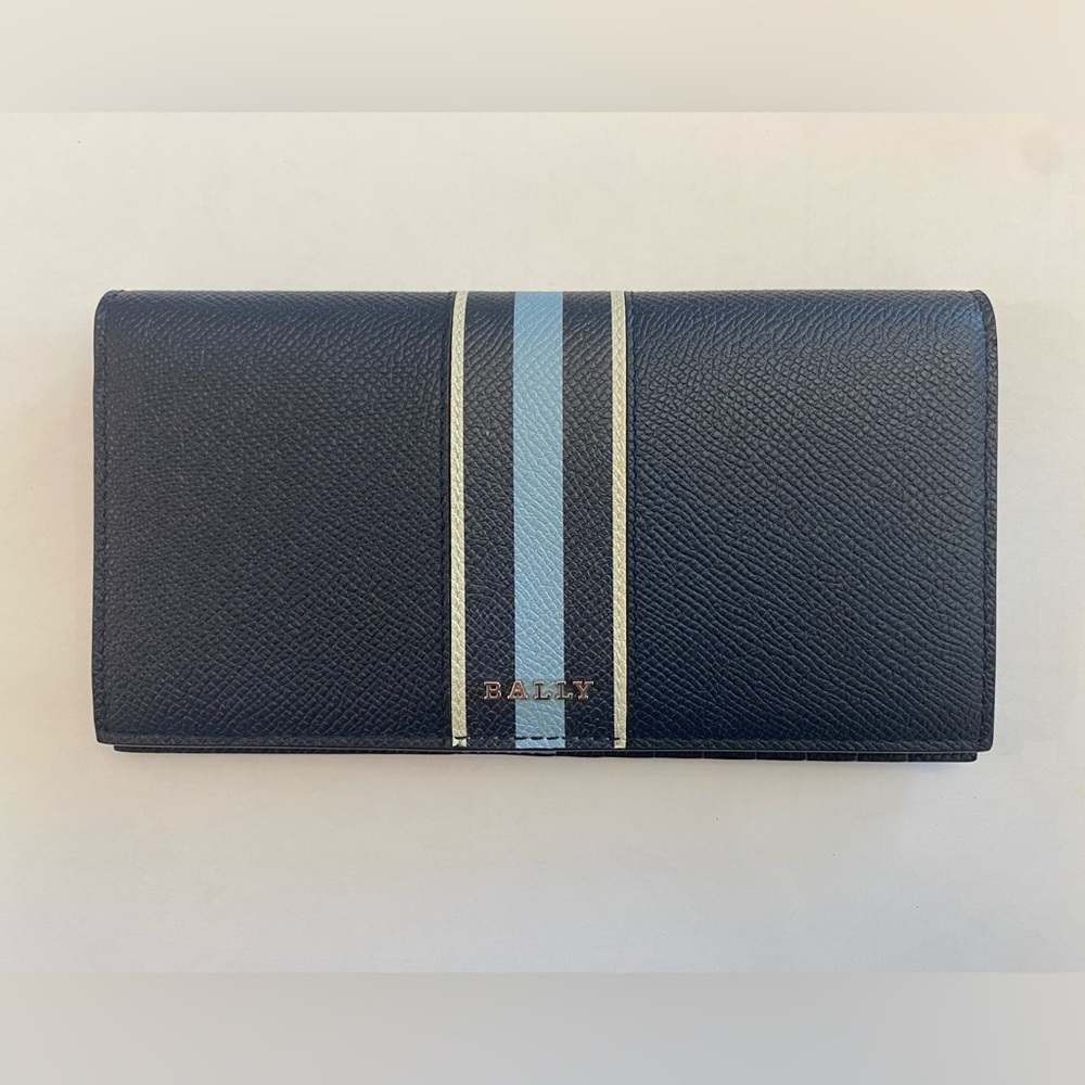 BALLY Bevye Bi-fold Wallet in Calf Leather